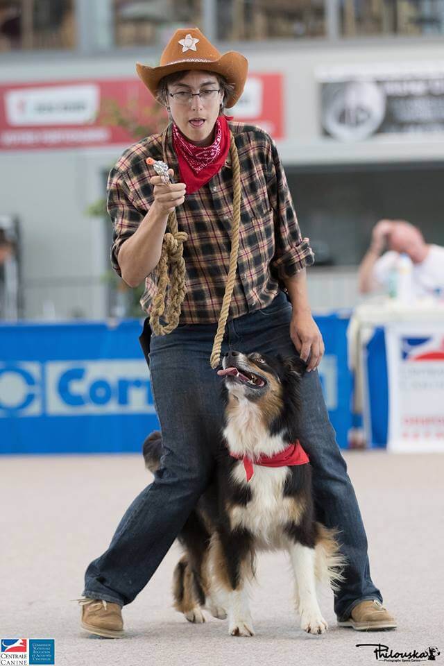 Izarra en Dogdancing